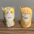 Load image into Gallery viewer, Pet decorations | ceramic hand-painted pet storage box | pet memorial | ceramic hand-painted pet urn | multi-scene pet crafts
